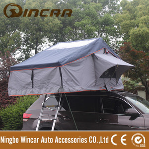 <span class=keywords><strong>Campeggio</strong></span> all'aperto Ultimate Overland Equipment 4WD Car Roof Tent Top con lucernario - Product Image 5