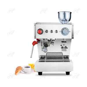 Großhandel gewerbliche halbautomatische tragbare Espresso-/Edelstahl-Kaffeemaschine für Kaffeehaus