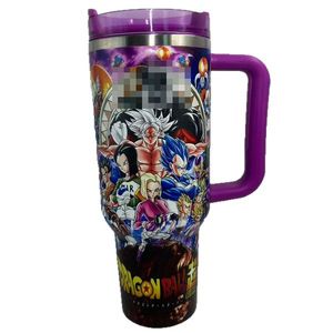 Gobelet isotherme en acier inoxydable de 40 oz de la marque STAN * avec impression laser de style dessin animé, grande capacité, emballage cadeau, gobelet pour boissons glacées - Product Image 5