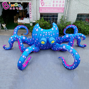 Carpa Inflable Personalizada con Forma <span class=keywords><strong>de</strong></span> Pulpo, Fondo para Eventos, Cabina <span class=keywords><strong>de</strong></span> DJ Inflable Gigante para Decoración <span class=keywords><strong>de</strong></span> Fiestas Musicales al Aire Libre - Product Image 4