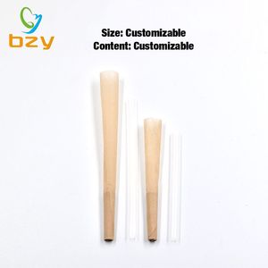 Tùy Chỉnh Thân Thiện Với Môi Pre-In Hình Nón Giấy Cuộn Hộp Biến Thành Kết Thúc 109Mm 5 Pk Nâu Giấy Cán Biểu Tượng Tư Nhân Bao Bì - Product Image 6