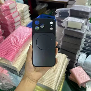 BALI Nhà Máy 2025 Tốt Nhất-Bán Cửa Sổ Lớn AG Matte Hai-Trong Một Từ Không Dây Sạc Điện Thoại Trường Hợp Đối Với iPhone 16 Promax 17 - Product Image 5