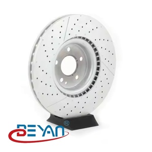 Discos de Freno de Alta Calidad BEYAN 1764210112 1764210212 1764210012 para A-CLASS (W176) Delanteros de Hierro Fundido Gris 250 - Product Image 2