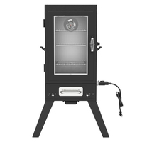 La fenêtre verticale Viande BBQ Fumeurs électriques avec grille de cuisson réglable Grilles électriques en acier inoxydable Revêtement en poudre SS, 1pc