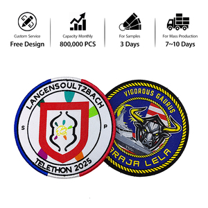 Emblemas de Tecido Bordados Personalizados para Roupas, Chapéus, Bolsas - Patches Personalizáveis com Nome e Logotipo DIY - Product Image 5
