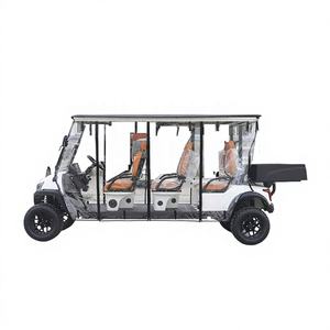 Voiture de club électrique BFF Kepler LithiumSightseeing Hunting Road 72V homologuée pour la route, <span class=keywords><strong>mini</strong></span> chariot utilitaire surélevé, voiturette de <span class=keywords><strong>golf</strong></span> 5-6 places 5KW - Product Image 2