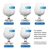 Verre à bière personnalisé Xipan, minimaliste, mignon, simple, avec pied court, de qualité supérieure, résistant au lave-vaisselle, durable