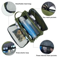 Trousse de Toilette Suspendue pour Hommes avec Séparation Humide/Sèche – Idéale pour les Voyages