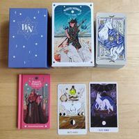 Jeu de cartes d'affirmation personnalisé en papier pour la création de contenu d'unboxing et de critiques par les influenceurs en ligne