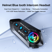 Double puces Y12 PRO étanche IP56 Interphone et partage de musique Coexist casque casque pour moto assistants vocaux casque