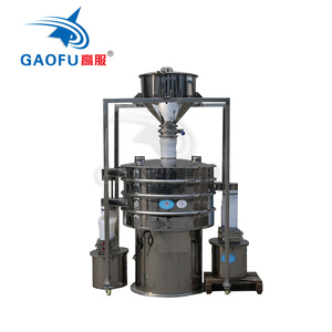 Precio de fábrica Filtro de líquido vibratorio Máquina de tamiz de separación de pantalla vibratoria eléctrica de grado alimenticio para producción de salsa gruesa - Product Image 2
