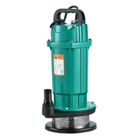 Pompe à eau électrique submersible portable haute pression OEM QDX1.5-25-0.55 550W 220V pour l'irrigation agricole