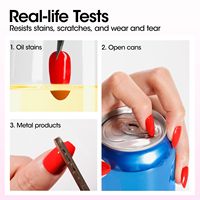 Vernis Gel UV Professionnel Sans Résidu Hema/TPO Free 15ml, Couche de Finition Diamantée, Longue Durée, Personnalisable avec Logo, pour Manucures