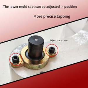 Máquina de coser semiautomática multifuncional con prensa de pie para botones a presión, máquina eléctrica para hacer ojales y remachadora - Product Image 3