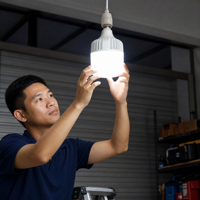 Ampoule LED en forme de T 20W 30W 40W 60W, douille E27 B22, boîtier PC PP, 2400K à 12000K, ampoule de haute qualité pour la maison