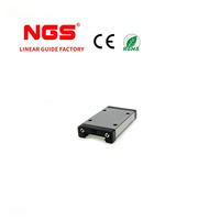 Guide linéaire ultra-lisse MGW9 avec bloc de précharge, chariot MGW9C/MGW9H pour outils de mesure de haute précision
