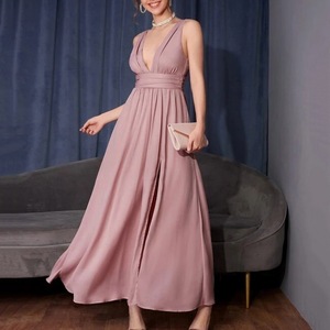 Vestido de verano sin mangas con escote en V, elegante - Product Image 6