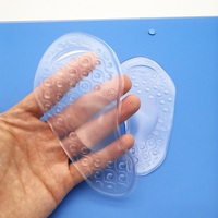 Coussinets de massage transparents en GEL pour femmes, soutien de la voûte plantaire, soulagement de la douleur, demi-semelles antidérapantes pour talons hauts et sandales, coussinets d'avant-pied