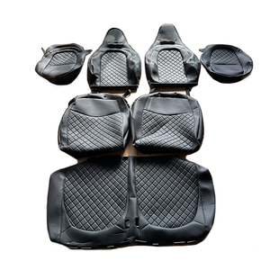 Xiangta <span class=keywords><strong>Precio</strong></span> al por mayor Nuevo diseño Funda de asiento de coche original de lujo Costura de diamante Fundas de asiento de coche de cuero de ajuste personalizado - Product Image 1