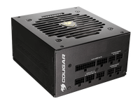 Ucuz Cougar GEX 750W 850W 650W 80+Gold Bakır Siyah Tam Modüler PC Güç Kaynağı AC Girişi 100-240V Masaüstü Bilgisayarlar için