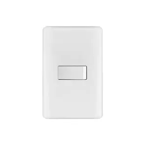 Volteck piastra assemblata base con 1 interruttore singolo scatolato con 10 unità - Product Image 1