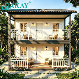 Akay Villa Modulare di Alta Gamma, <span class=keywords><strong>Case</strong></span> Prefabbricate a Montaggio Rapido, Casa Container Compatta per Progetti Abitativi in Medio Oriente - Product Image 2
