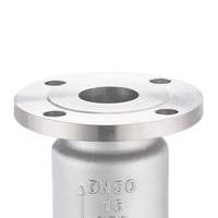 Vanne de contrôle/arrêt de haute qualité en acier inoxydable 316 PN 1.6-4Mpa pour pression de service DN50, pour raccordement de tuyaux d'eau, d'huile, de vapeur et de contrôle de compresseur