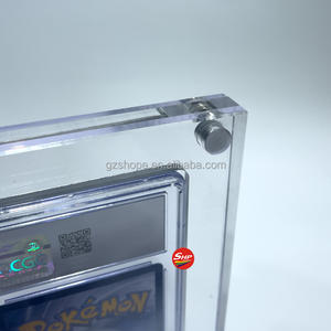 Espositore CGC Pokémon 2023 Personalizzato in Acrilico SHP Factory per Carte Classificate Magikarp, Blastoise & Suicune Ex Deck CLV, CLC, <span class=keywords><strong>CLB</strong></span> - Product Image 4