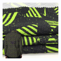 Tissu imprimé numérique crêpe T800 100% polyester nouveau style motif tissé à carreaux à bulles au toucher doux pour chemises à la mode
