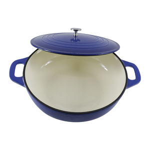 Nouveau design avancé ensemble de cuisson pré-assaisonné émail fonte four hollandais <span class=keywords><strong>creuset</strong></span> batterie de cuisine en fonte - Product Image 6
