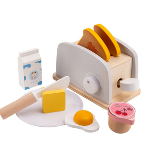 Juguete <span class=keywords><strong>de</strong></span> Madera para Niños, Juego <span class=keywords><strong>de</strong></span> Cocina con Tostadora <span class=keywords><strong>de</strong></span> Juguete, Interacción Padres-Hijos, Máquina para Hacer <span class=keywords><strong>Pan</strong></span> - Product Image 2
