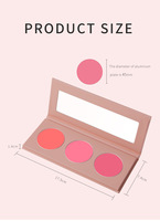 Maquillage minéral végétalien personnalisé, cosmétiques en marque privée, pigment, crème imperméable, surligneur, palette de contour, blush, brillance