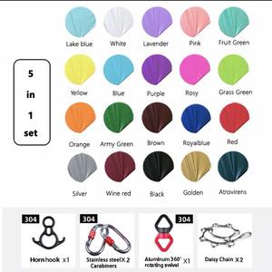 Kit de hamac volant en soie aérienne pour yoga, en tissu nylon, pour entraînement corporel - Product Image 2