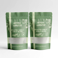 Kemasan Plastik Doypack Ziplock Food Grade dengan Logo Custom, Reselable, dan Jendela Transparan untuk Bumbu dan Herbal