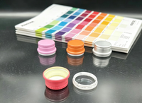 Capuchon ROPP personnalisé en couleur Pantone 28*18mm avec anneau en plastique pour boissons gazeuses, jus, soda, eau de coco