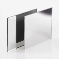 Échantillon Gratuit : Plaques Acryliques Miroir pour Signalétique – Couleurs Riches, Épaisseur 0,8-6mm, Noir/Argent, Découpe Facile, Résistantes au Feu et à la Chaleur