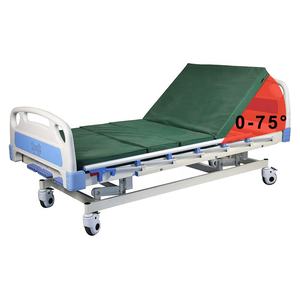 Lit d'hôpital réglable CE ISO à 3 manivelles, lit médical à <span class=keywords><strong>domicile</strong></span> - Product Image 2