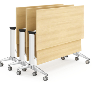 Meubles de bureau, poste de travail, table de formation pliable, table de salle de réunion, grande et petite table pliante à plateau rabattable - Product Image 1