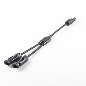 Câble adaptateur d'alimentation en Y MC solaire photovoltaïque étanche <span class=keywords><strong>m</strong></span>âle vers 2 femelles pour panneau solaire – Vente en gros à chaud - Product Image 1