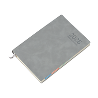 Carnet de notes OEM multicolore 2026 avec estampage à chaud, pages intérieures planifiées, gestion de l'agenda, directement de l'usine