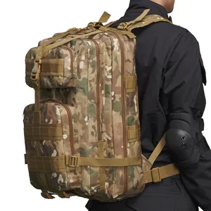 High quality Outdoor Tactical Backpack Camouflage High capacity MOLLE Hiking Backpack Waterproof hunting training assault bag