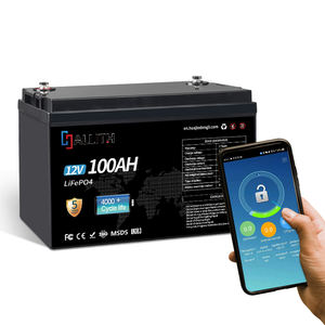 Paket Baterai Lithium Ion OEM 12.8V 12V 24V dengan Kapasitas Rumah Tangga 200Ah 300Ah 400Ah 100Ah 50Ah LiFePO4 untuk Penyimpanan Energi Surya - Product Image 4