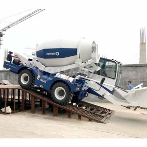 Promotion : Camion malaxeur à béton autochargeur HAMAC 3,5 m³ à quatre roues motrices avec pompe et décharge haute performance - Product Image 6