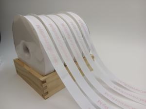 ริบบิ้นแพ็คของขวัญสีรุ้งเป็นมิตรกับสิ่งแวดล้อมพร้อมพิมพ์โลโก้ส่วนตัวผ้าโพลีเอสเตอร์สำหรับวันวาเลนไทน์ - Product Image 6