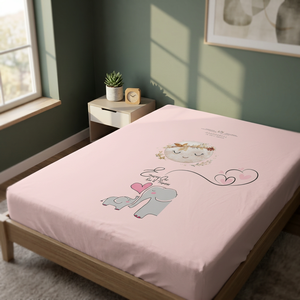 Lenzuolo per fasciatoio AmoreBell - 100% cotone lavorato a maglia, portatile e morbido - Product Image 3