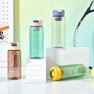 Wholesale New Natural Bpa Free Drinking Student Transparent Plastic Water <b>Bottle</b> Holiday Advertising Gift Cup Office Kettle - Product Image 2