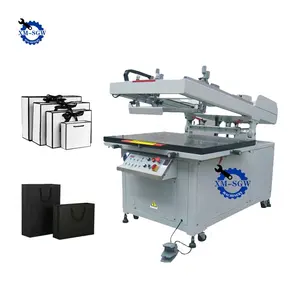 New Arrival Semi Automatic 1 Color Screen Printing Machine For Box And Card Flat Screen Printing Machine For Sale