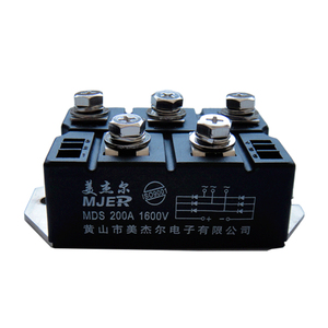 Módulo Rectificador <span class=keywords><strong>de</strong></span> Puente Trifásico Tipo VUO Negro 1600V MDS200A para Convertidor <span class=keywords><strong>de</strong></span> Frecuencia Eléctrico - Product Image 1