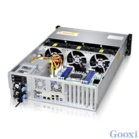 Gooxi 3U Rackmount Server Chassis Hot-swap Hard Drive Bays Server Case RMC3116-670-HS Support 16x3.5in/2.5in Steel Usb Rack ATX