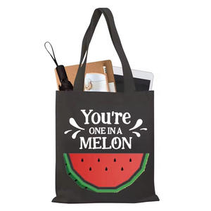 Borse da viaggio Casual <span class=keywords><strong>sei</strong></span> uno In una borsa di anguria a tracolla In tela regalo di melone per lo Shopping quotidiano - Product Image 5